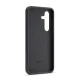 Etteri Silicone Case dėklas Samsung Galaxy S24 Plus telefonui, juodas