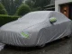 Vandeniui atsparus automobilio uždangalas su veidrodėlių kišenėmis, M dydis, sidabrinis