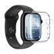 Apsauginis dėklas AmazingThing Minimal, skirtas Apple Watch Series 11 46mm, skaidrus