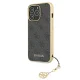 Guess 4G Charms dėklas, skirtas iPhone 13 Pro Max, pilkas