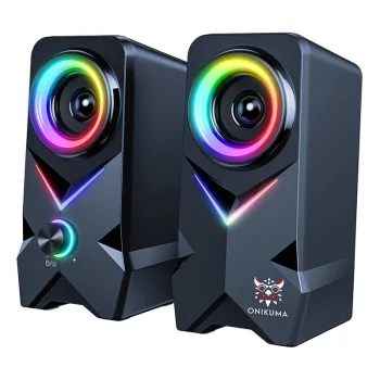 Onikuma L2 žaidimų kompiuterinės garso kolonėlės su RGB