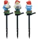Solar garden LED lamp, gnome with watering can, 41 cm