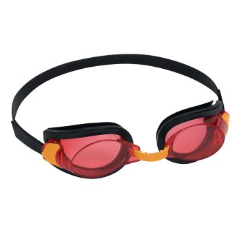 Bestway 21005 Kids Swimming Goggles, Red/Black