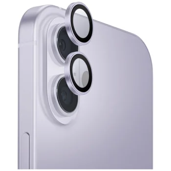 "Uniq Optix" kameros objektyvo apsauginis stiklas "iPhone 17", violetinis