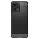 Apsauginis dėklas Spigen Rugged Armor, skirtas Redmi Note 12 5G / Poco X5 5G, juodas