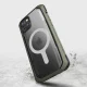 Raptic Secure dėklas telefonui iPhone 14 Plus su MagSafe, žalias