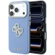 Guess Smooth & Big Strass Logo dėklas iPhone 18 Pro Max / 17 Pro Max, mėlynas