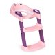 ECOTOYS Potty Training Toilet Seat with Step Ladder for Kids, Pink