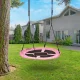 Vaikų lauko sūpynės-gandralizdis ECOTOYS, 100 cm, 150 kg, rožinės