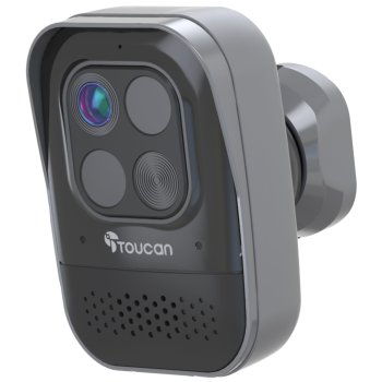Belaidė apsaugos kamera Toucan Wireless Security Camera PRO, juoda