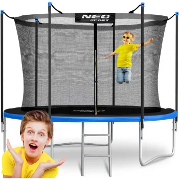 Sodo batutas 312 cm (10 ft) su vidiniu tinklu ir kopėčiomis Neo-Sport