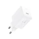 Acefast A21 GaN USB Type C įkroviklis 30W, PD, QC 3.0, baltas