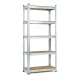 ModernHome Storage Shelving Unit 180x90x40 cm, Galvanized Steel, 5 Shelves, 875 kg