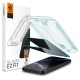 Spigen Glas.TR EZ Fit Privacy apsauginis stiklas iPhone 16 Pro (2 vnt.)