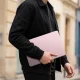 Dėklas AmazingThing Titan Hardshell kompiuteriui MacBook Neo 13\", rožinis
