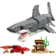 LEGO Creator 31381 Nuožmusis ryklys su lobių skrynia