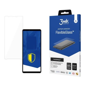 Apsauginis hibridinis stiklas 3mk FlexibleGlass, skirtas Sony Xperia 10 V