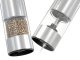 Electric Salt and Pepper Grinder with LED Light Silver