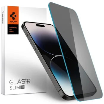 Apple iPhone 14 Pro Max 6.7'' Spigen Glass.Tr Slim Tempered Glass Privacy