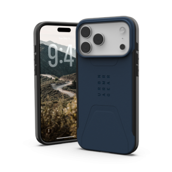 UAG Civilian MagSafe dėklas iPhone 17 Pro Max telefonui, tamsiai mėlynas