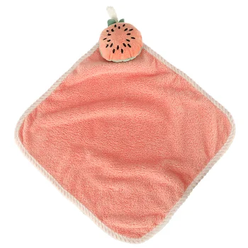 Kids Hand Towel 30x30 cm, Pink Watermelon