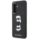 Karl Lagerfeld dėklas Karl & Choupette skirtas Samsung Galaxy A37 5G, juodas