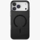 Uniq Clario Magclick Charging dėklas, skirtas iPhone 17 Pro Max, juodas
