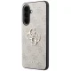 Guess Leather 4G Metal Logo Case for Samsung Galaxy A57 5G, Pink