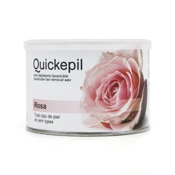 Profesionalus depiliavimo vaškas Quickepil, rožių, 400 ml