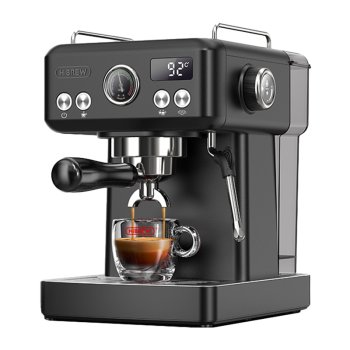 Pusiau automatinis kavos aparatas HiBREW H10A (19 Bar), juodas