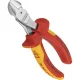 Šoninės kirpimo replės KNIPEX 74 06 160, 160 mm, raudona/geltona