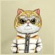 Nimmy Crossbody Cool&Cute 2.0 Cat rankinė per petį, chaki