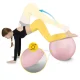 Gym Ball 4FIZJO Reh Ball 65 cm with Pump, Pink