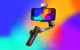 Aochuan Smart X Pro trijų ašių stabilizatorius su RGB apšvietimu, juodas