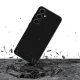 3MK Silikoninis dėklas „Samsung Galaxy S24 FE“ telefonui, juodas
