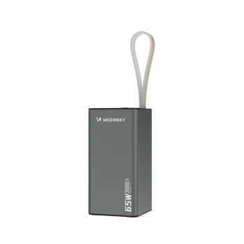 Power Bank Wozinsky K65+ 65W 30000mAh, Gray