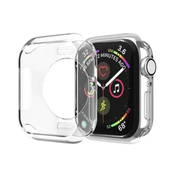 Apsauginis dėklas Apple Watch 41 mm (Series 7 / 8 / 9), skaidrus