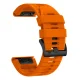 Tech-Protect silicone strap for Garmin Fenix (51 mm), orange