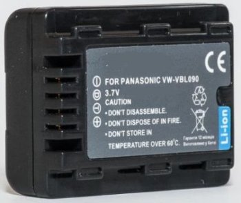 Extra Digital Battery for Panasonic VW-VBL090 (895mAh)