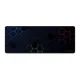 Žaidimų stalo kilimėlis Wozinsky WPD-B800, 800 x 300 mm, atsparus vandeniui, juodas