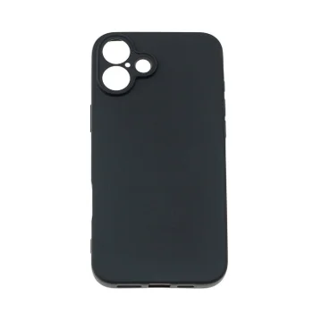 Telefono dėklas Soft Case skirtas iPhone 16 Plus, juodas
