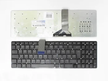Nešiojamojo kompiuterio klaviatūra Asus K55, R500, X751, juoda
