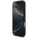 Guess Croco Triangle Logo MagSafe case for iPhone 18 Pro and 17 Pro, black