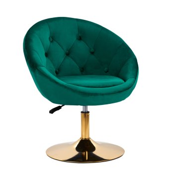 Kosmetologinė kėdė 4Rico QS-BL12G Velvet, žalia