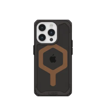 „UAG Plyo MagSafe“ dėklas, skirtas „iPhone 15 Pro“, juodas ir rudas