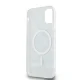 DKNY iPhone 11 / XR dėklas IML Checkered MagSafe, juodas