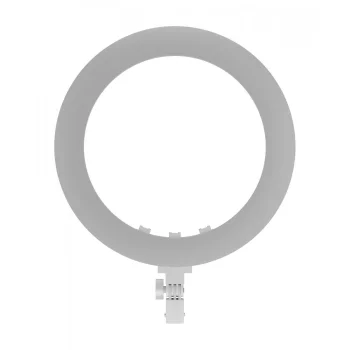 Žiedinė LED lempa Newell RL-18A WB (3200-5500 K) su stovu ir pulteliu, Arctic White