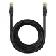 Baseus High Speed Cat 5 RJ-45 1000Mb/s Ethernet cable 8m round - black