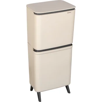 Rūšiavimo šiukšliadėžė Brabantia SortUp Hi 20+25L, Soft Beige