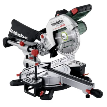 Akumuliatorinis skersavimo pjūklas Metabo KGS 18 LTX BL 216 su traukimo funkcija, 2x 5.2Ah